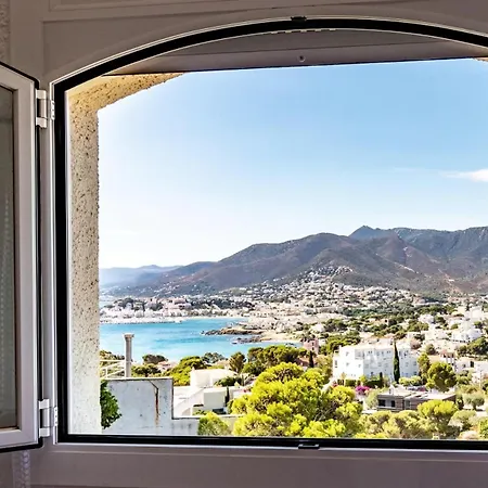 Grifeu 11 Con Terraza Y Vista Panorámica Al Mar Apartamento Llançà